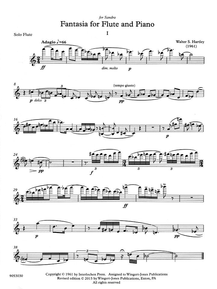 Hartley, W :: Fantasia