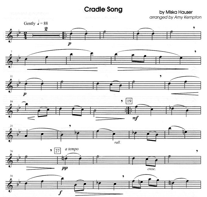 Various :: Kendor Debut Solos - Flute