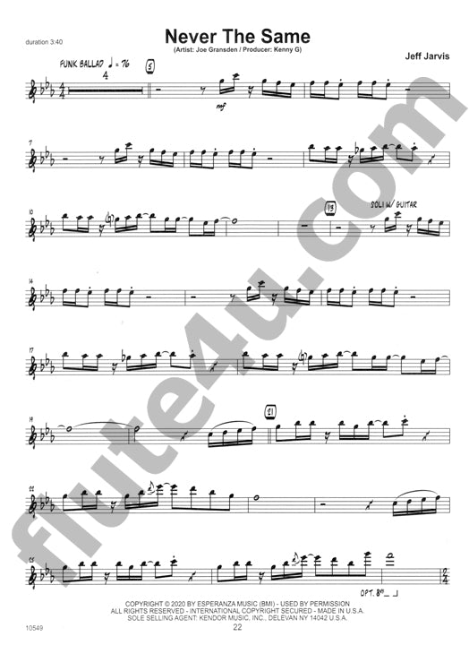 Jarvis, J :: Jamz: 15 Solos in Modern Styles