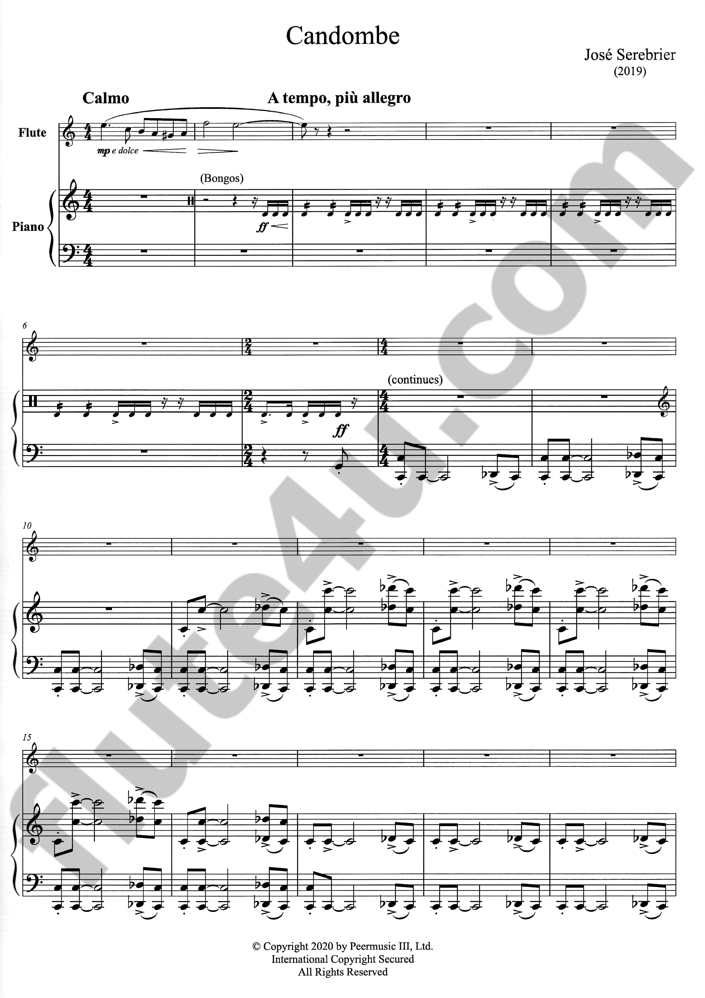 Serebrier, J :: Candombe