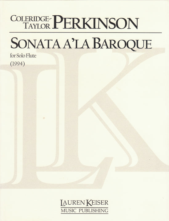 Perkinson, C-T :: Sonata a'la Baroque