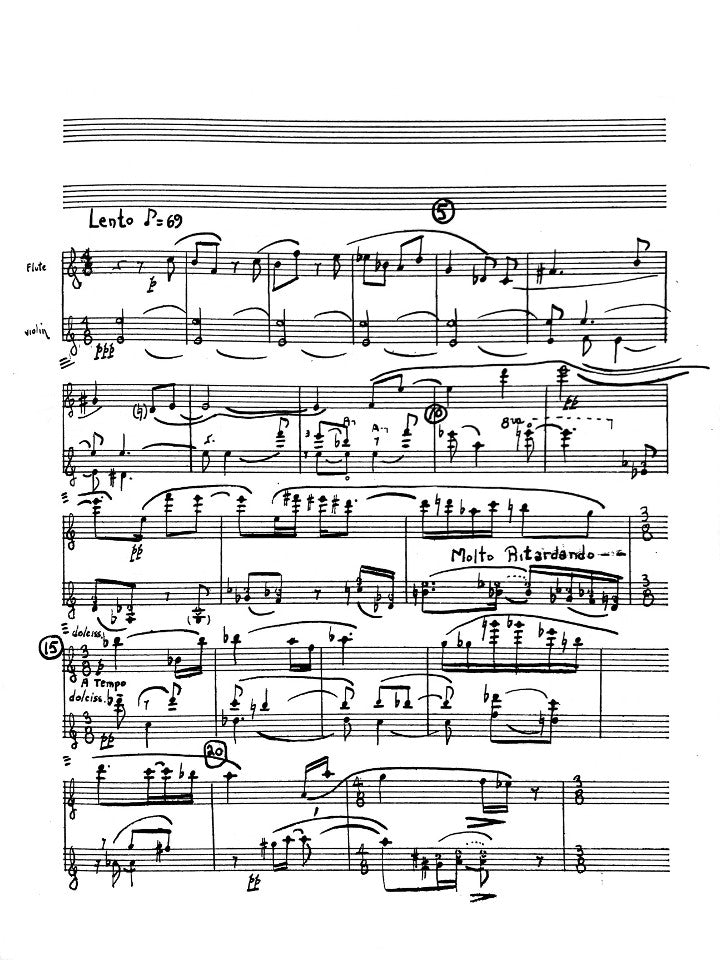 Parris, R :: Duo for Flute and Violin