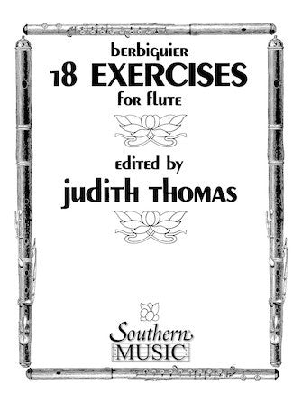 Berbiguier, BT :: 18 Exercises for Flute