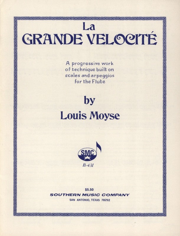 Moyse, L :: La Grande Velocite