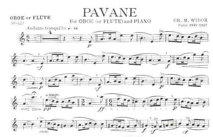 Widor, CM :: Pavane