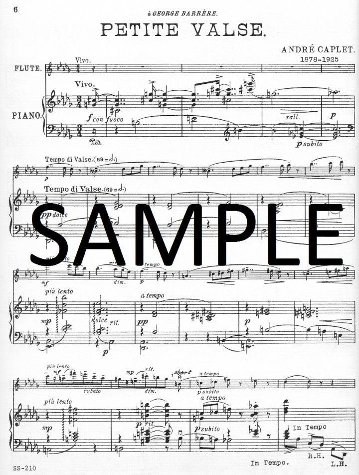 Caplet, A :: Reverie and Petite Valse
