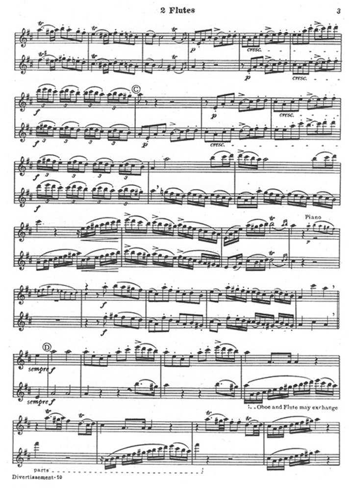 Bach, JC :: Divertissement