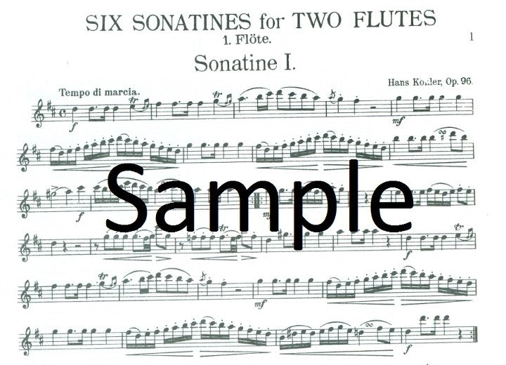 Kohler, H; Drouet, L :: Six Sonatinas and Three Duos Concertants