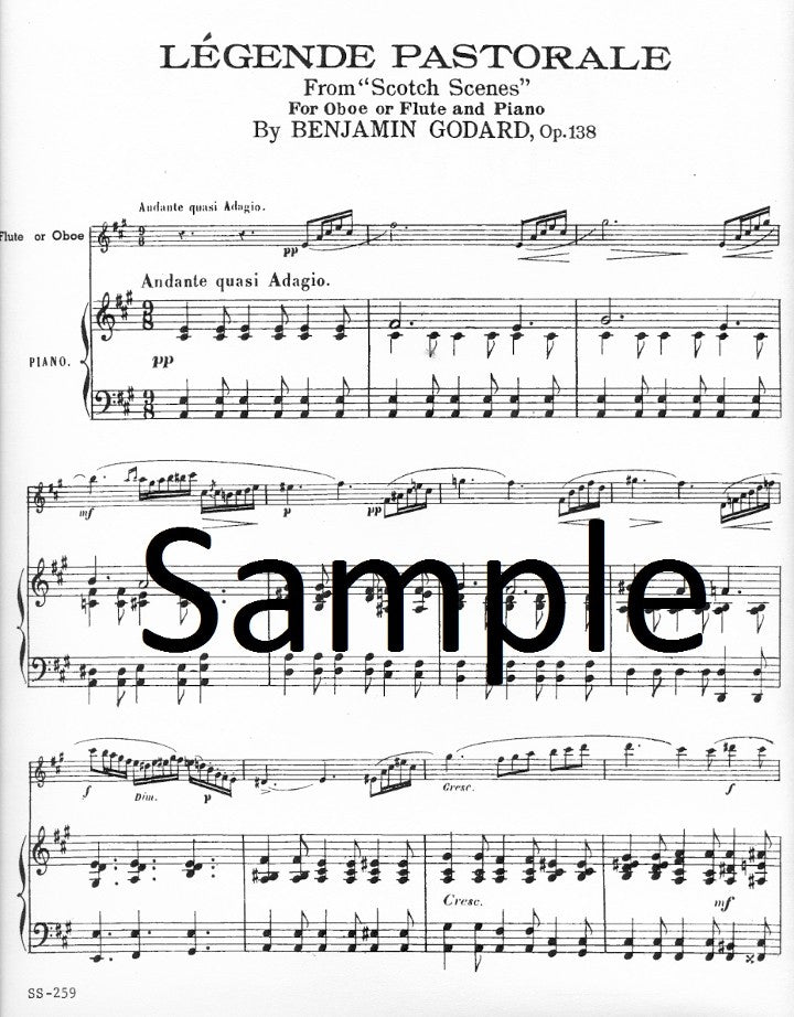 Godard, B :: Legende Pastorale, Op. 138