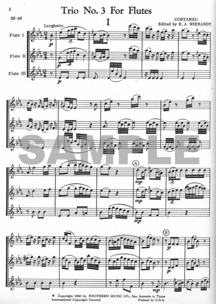 Costanzo :: Trio No. 3