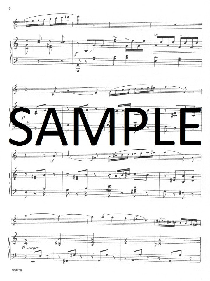 Faure, G :: Fantaisie op. 79