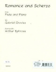 Grovlez, G :: Romance and Scherzo