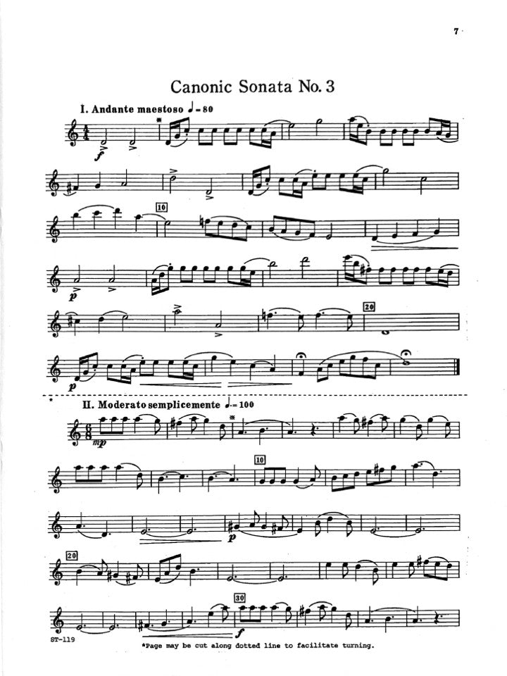 George, TR :: Six Canonic Sonatas