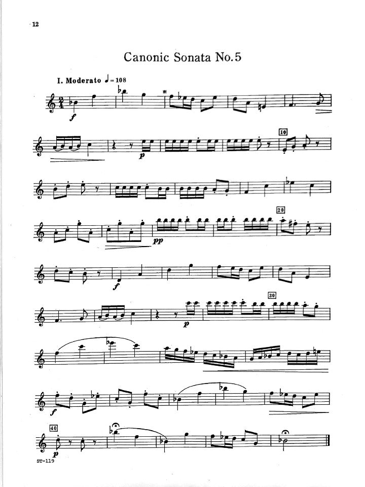George, TR :: Six Canonic Sonatas