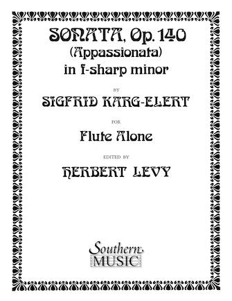 Karg-Elert, S :: Sonata, Op. 140 (Appassionata) in f-sharp minor