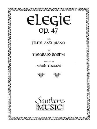 Boehm, T :: Elegie, Op. 47