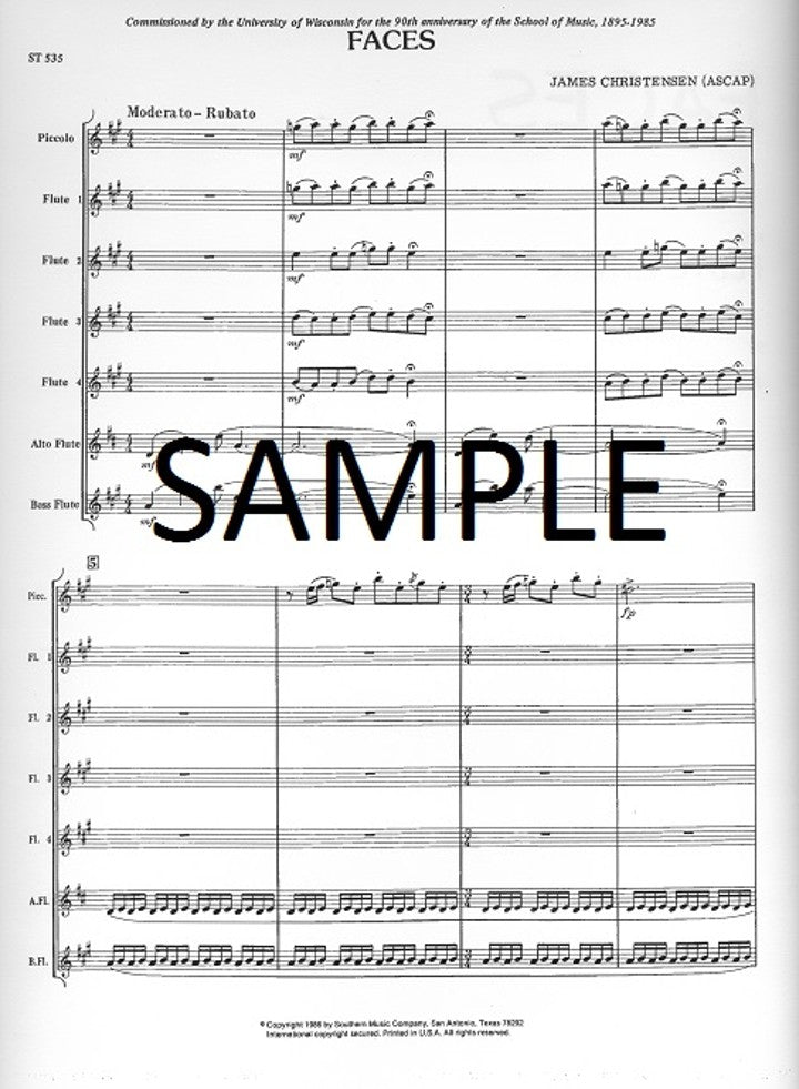 Christensen, J :: Faces