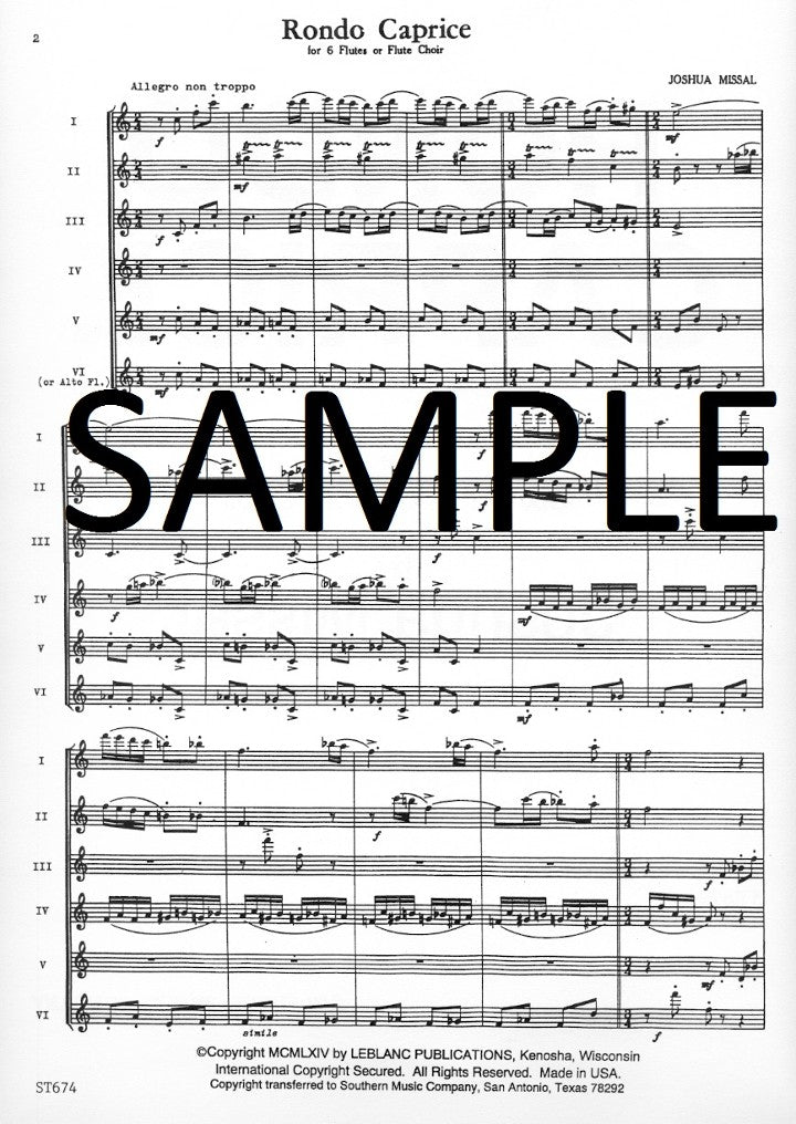 Missal, J :: Rondo Caprice