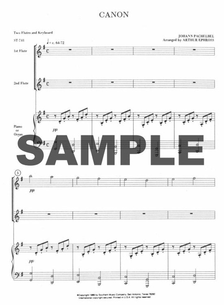 Pachelbel, J :: Canon