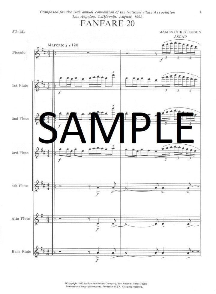 Christiansen, J :: Fanfare 20