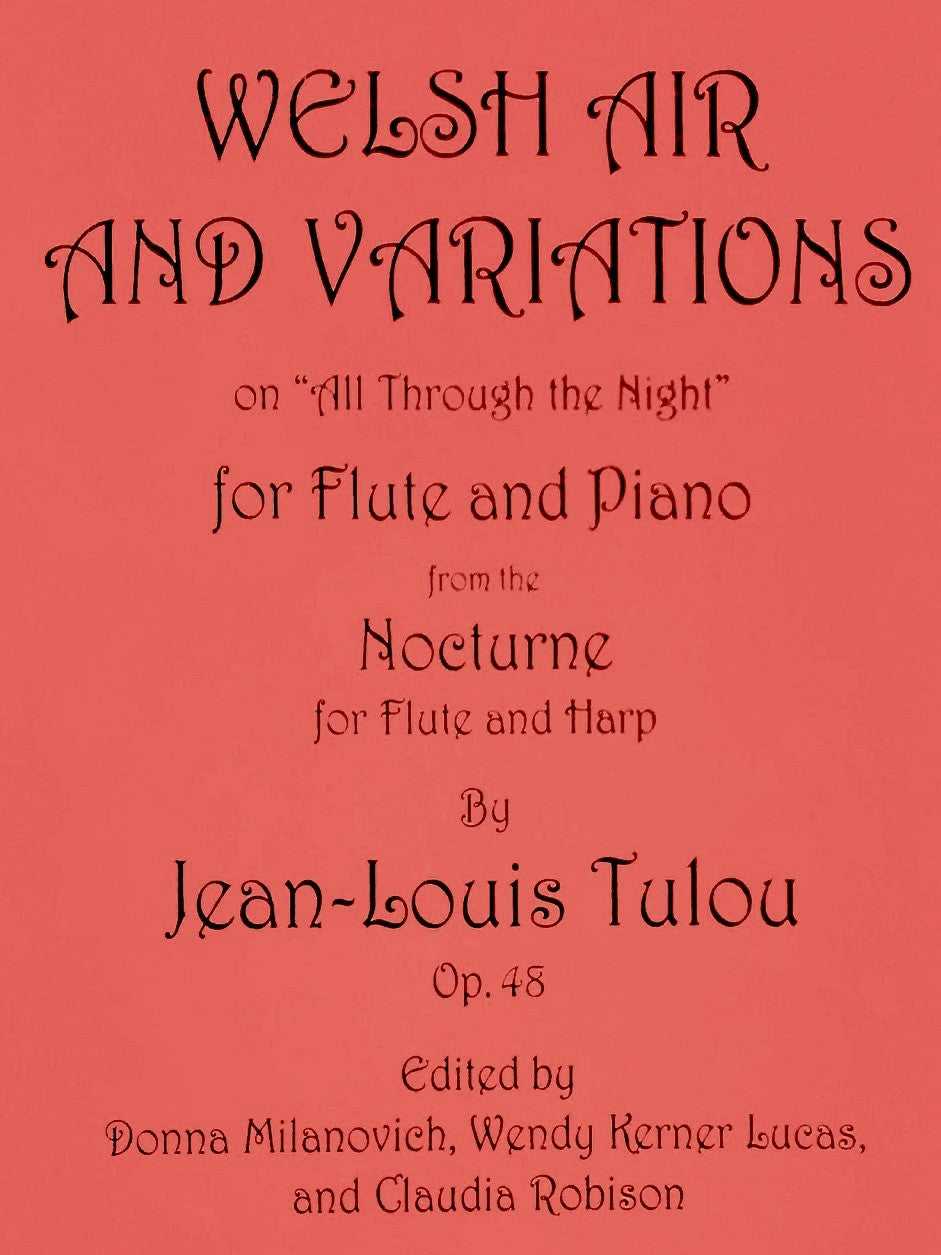 Tulou, J-L :: Welsh Air and Variations on 'All Through the Night' op. 48
