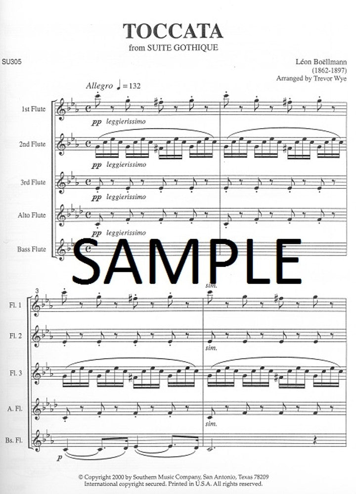 Boellmann, L :: Toccata from Suite Gothique