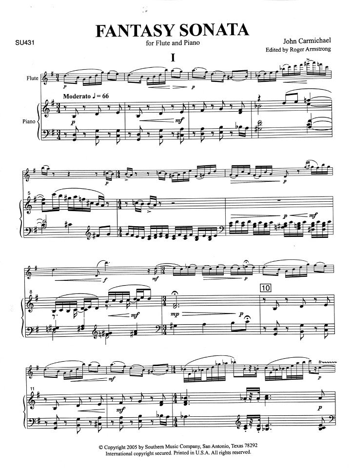 Carmichael, J :: Fantasy Sonata