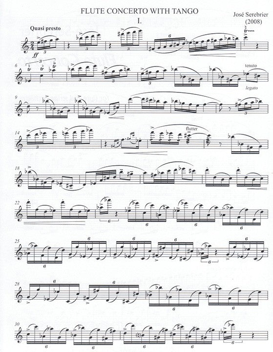Serebrier, J :: Flute Concerto with Tango