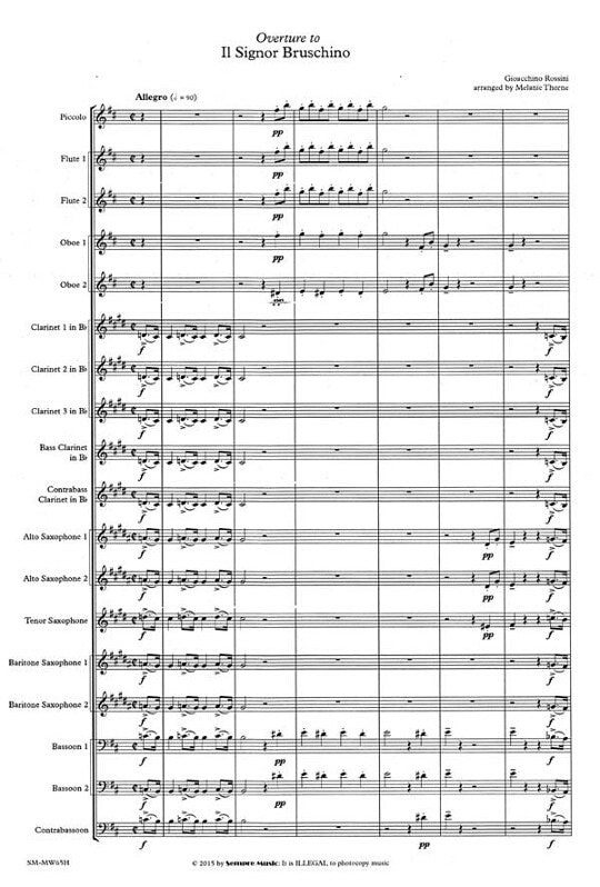 Rossini, Gioacchino :: Overture to Il Signor Bruschino