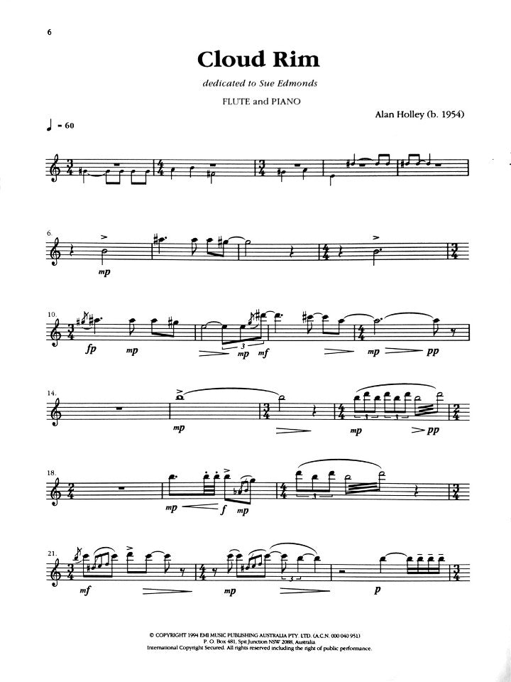 Holley, A :: Birds of Opal and other pieces