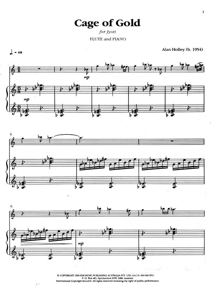 Holley, A :: Birds of Opal and other pieces