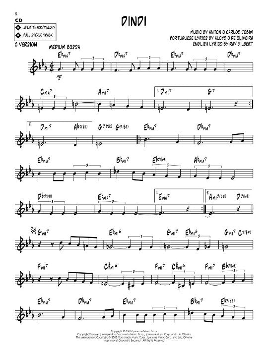 Various :: Jazz Play-Along: Volume 40 - Bossa Nova: 10 Latin Jazz Favorites