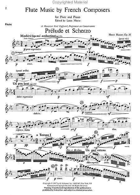 Various :: Flute Music by French Composers