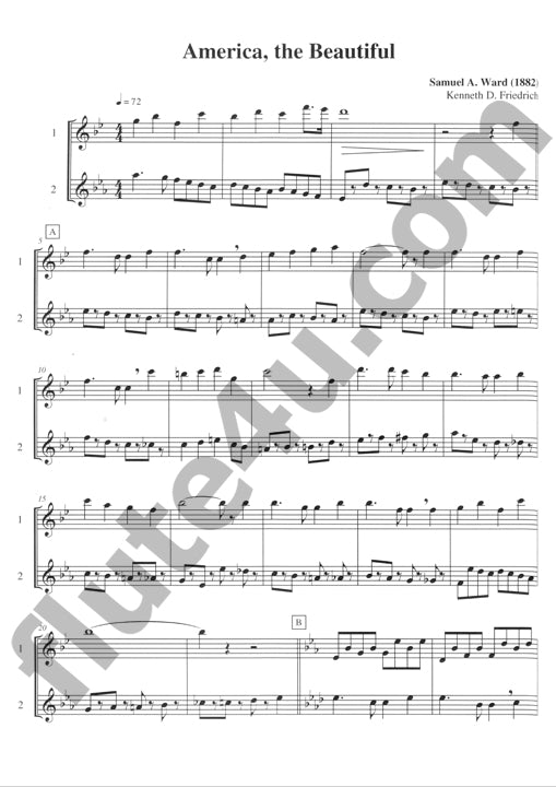 Various :: 101 Selected Hymns, Spirituals, and Spiritual Songs for the Performing Duet