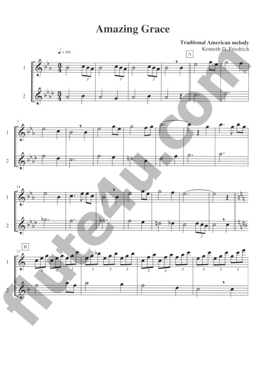 Various :: 101 Selected Hymns, Spirituals, and Spiritual Songs for the Performing Duet