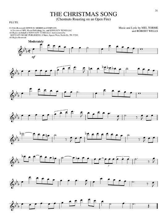 Various :: The Big Book of Christmas Songs for Flute