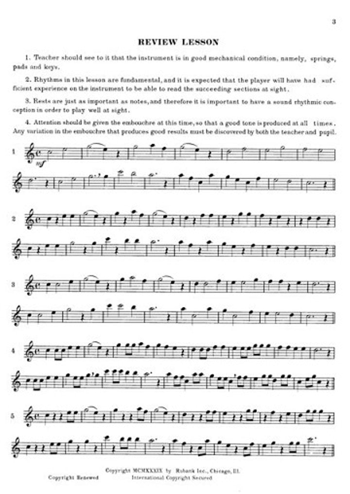 Rubank :: Rubank Intermediate Method