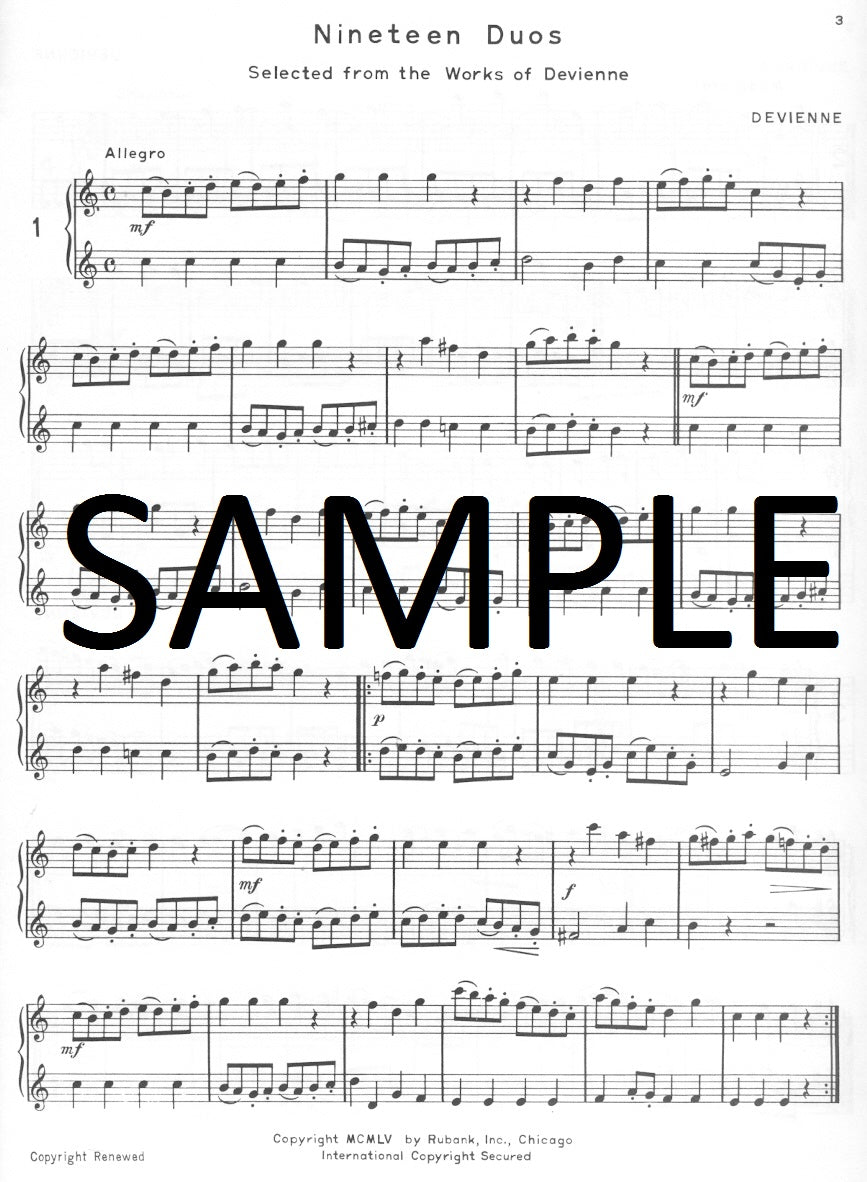 Various :: Selected Duets - Volume I (Easy-Medium)