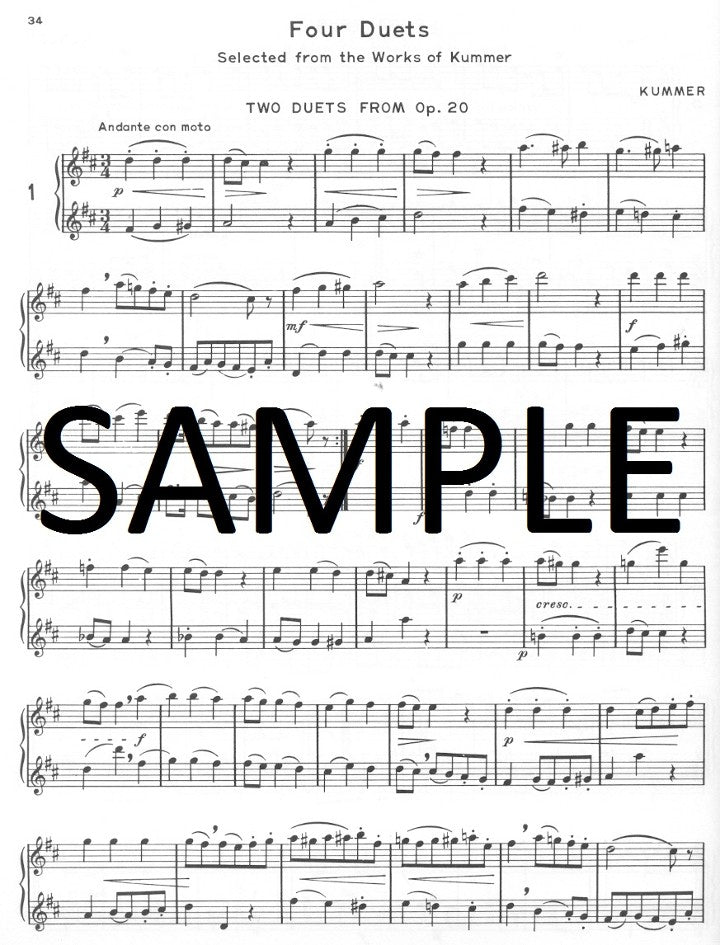 Various :: Selected Duets - Volume I (Easy-Medium)