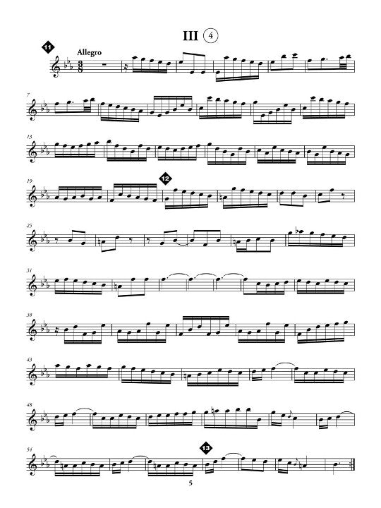 Bach, JS :: Sonata in E-flat Major, BWV 1031