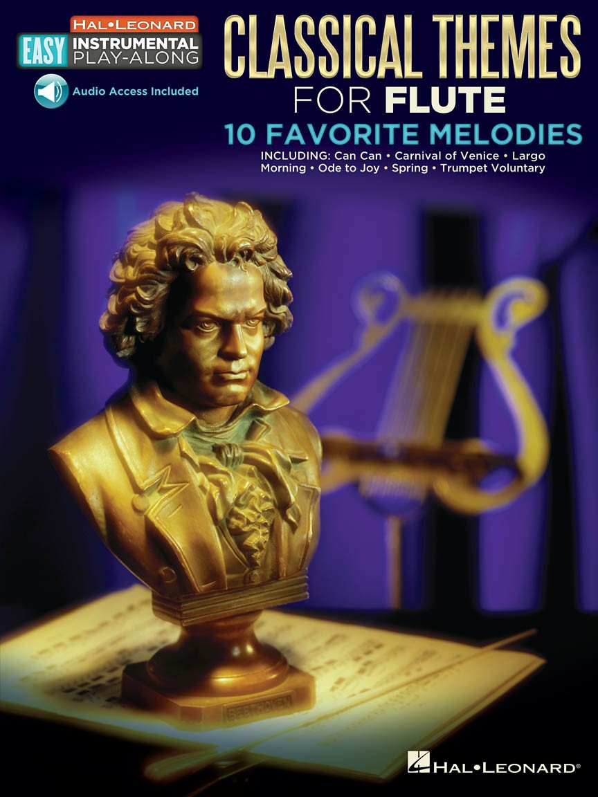 Various :: Easy Instrumental Play-Along - Classical Themes for Flute: 10 Favorite Melodies