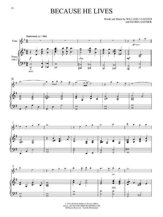 Various :: Sunday Solos for Flute: Preludes, Offertories & Postludes