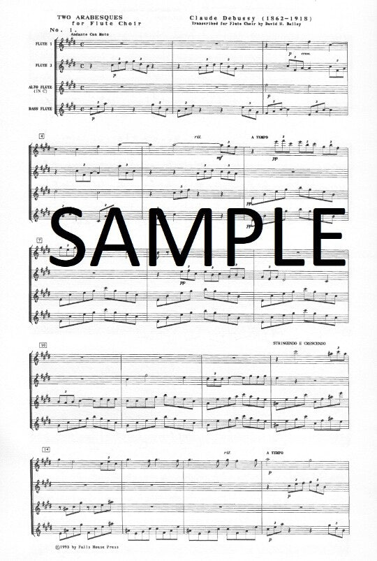 Debussy, C :: Two Arabesques