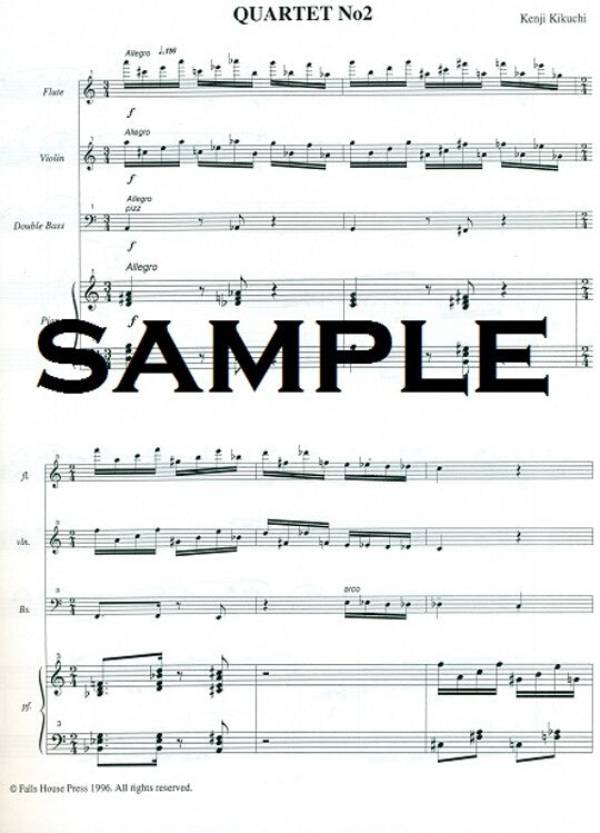Kikuchi, K :: Quartet No. 2