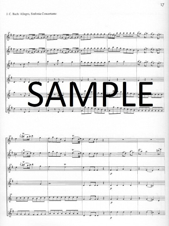 Bach, JC :: Allegro from Sinfonia Concertante