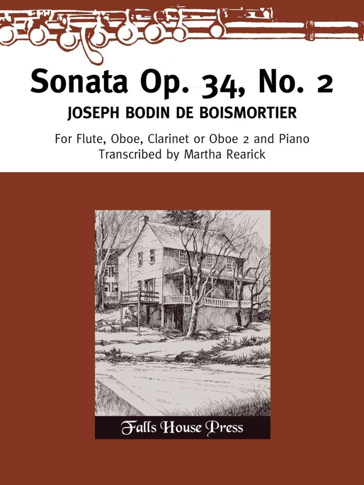 Boismortier, JB :: Sonata Op. 34, No. 2