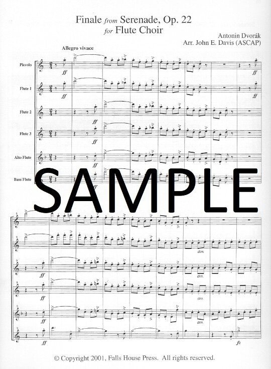 Dvorak, A :: Finale from Serenade, Op. 22