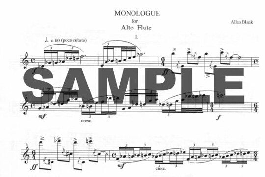 Blank, A :: Monologue