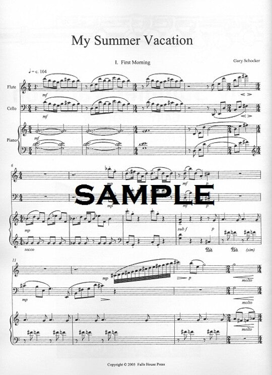 Schocker, G :: My Summer Vacation