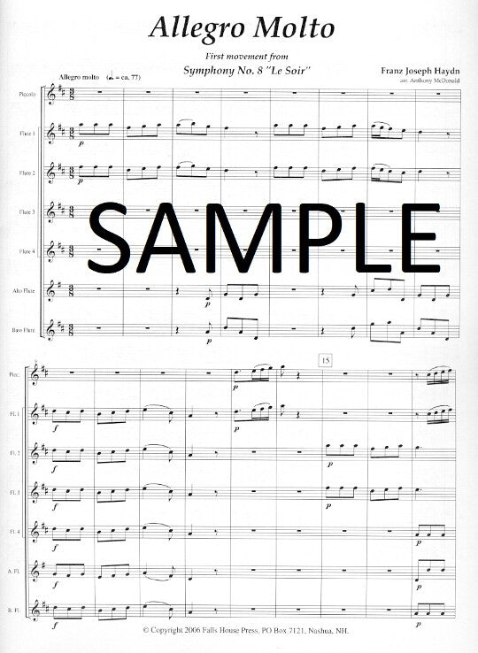 Haydn, J :: Allegro Molto from Symphony No. 8 'Le Soir'